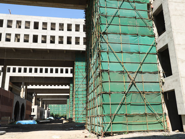 沈陽腳手架搭建需要排水系統