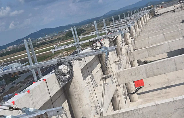 沈陽電動吊籃案例